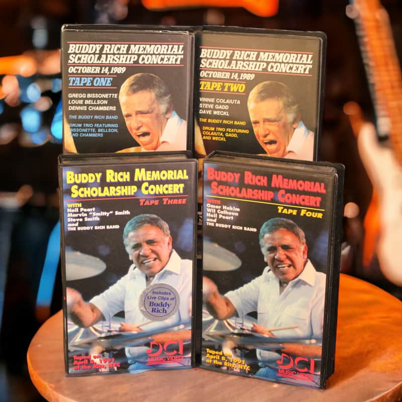 Buddy Rich Memorial Scholarship Concert (1989) VHS, Vol 1-4 image 1