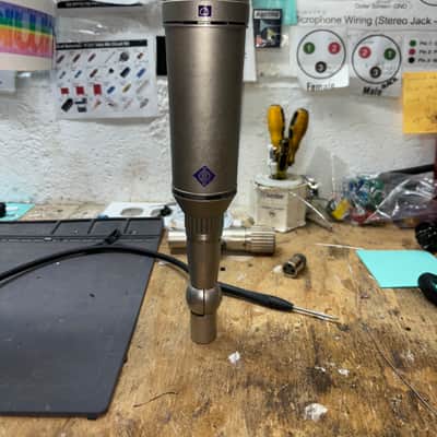Rebuilt Neumann U87 Swivel Mount with new inner XLR jack, new cable, new genuine Neutrik connector and 17’ cable image 12