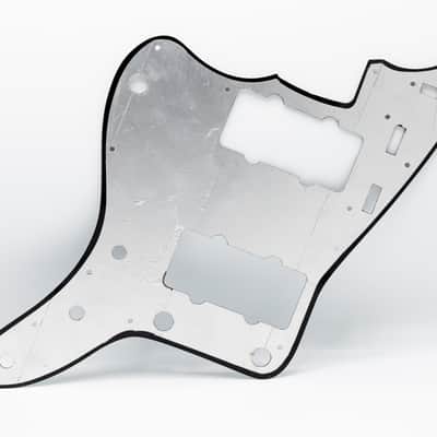 Jazzmaster White Pearloid 13 Hole Two-Ply Pickguard for Fender USA w/ Shielding image 2