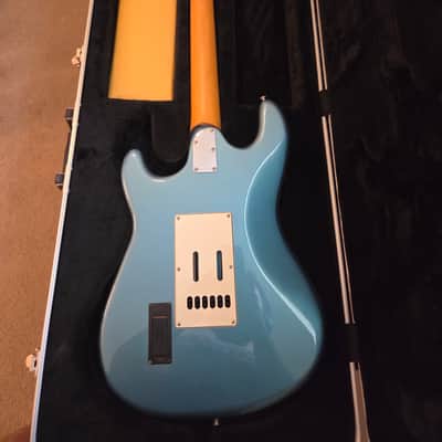 Ernie Ball Music Man Cutlass SSS Tremolo 2015 - 2017 - Vintage Turquoise image 2