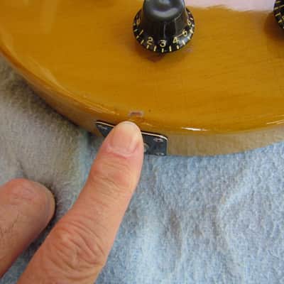 1958 Gibson Les Paul Special Tenor All Original TV Yellow With Original 5 Latch Lifton Case image 10