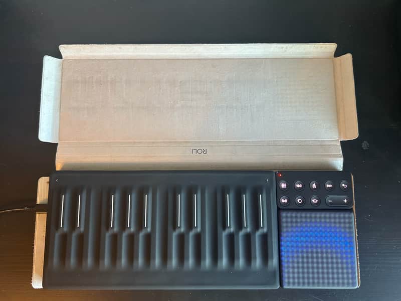 ROLI Songmaker Kit with Seaboard Block, Lightpad M, and Loop Block 2010s - Black image 1