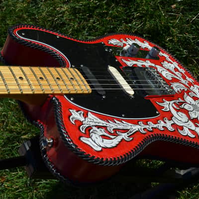 Fender American Special Telecaster 2014 Red Leather image 9