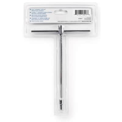 GrooveTech GTDKY1 T-Handle Drum Key, 1/4" Detachable Socket image 2