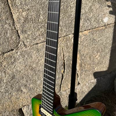 Rare 35 of 48 Washburn Dimeslime  2006 - Funky Munky Music made in Korea image 9