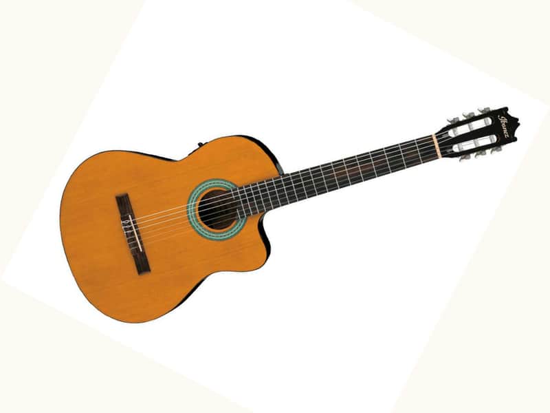 Ibanez GA3ECE-OAM Nylon String Classical Cutaway Acoustic/Electric Guitar 2026 - Natural Satin Finish image 1