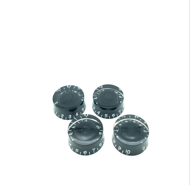 Les Paul Style Speed Knobs Set - Black image 1