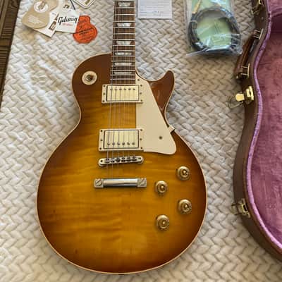 Gibson Custom Shop '59 Les Paul Standard Reissue 2006 - 2012 - Iced Tea Burst VOS image 2