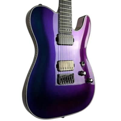 Schecter Diamond Series Hellraiser Hybrid PT 2019 - Ultra Violet image 2