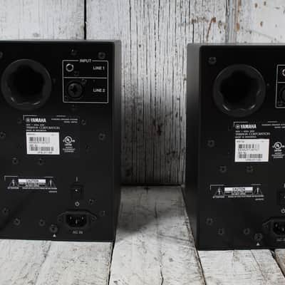 Yamaha MSP3A Powered Studio Monitor Mountable 2 Way Speakers PAIR OF TWO image 9