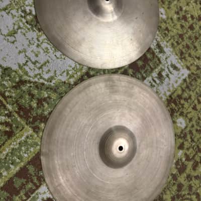 Zildjian 14” Old A Hi Hats Small Stamp image 1