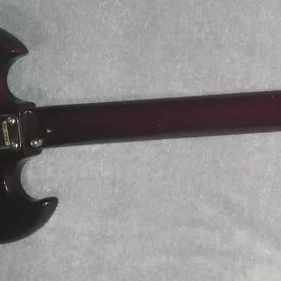 Doublecut red with Tremolo 1971 made by ASCO Japan, very rare image 13
