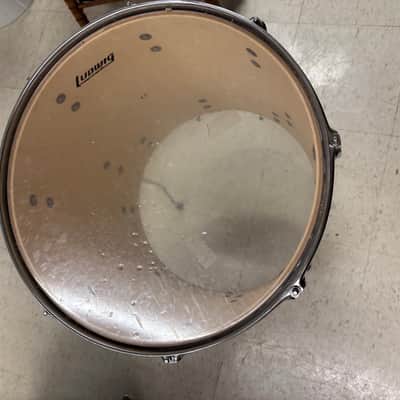 Ludwig LC190 Accent 10 / 12 / 14 / 20 / 5x14" Fuse Drum Set NO Cymbals 2021 - Present - Blue Sparkle image 4