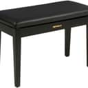 Roland RPB-D100 Duet Piano Bench - Satin Black