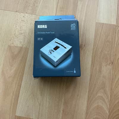 Korg DT-10 Chromatic Pedal Tuner 2000s - silver image 2
