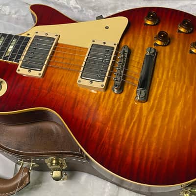 NEW! Gibson Custom Shop 1959 Les Paul Standard Murphy Lab Light Aged - Dark Cherry - Only 8.55 lbs - One Off! Dealer Select - Authorized Dealer - G07378 image 2