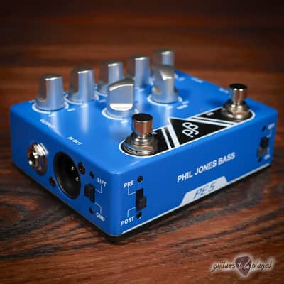 Phil Jones Bass PE-5 Preamp, DI Box & 5-band EQ Pedal w/ Rechargeable Battery image 3