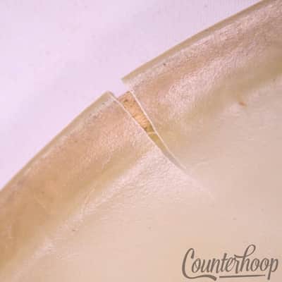 Slingerland Snare 15"Slunk Calf Skin Orchestra Drum Resonant Head Vintage 50s US image 3
