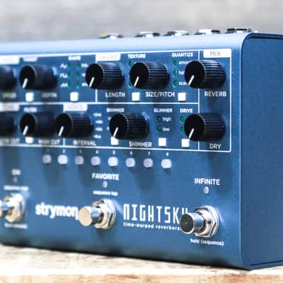 Strymon NightSky Time-Warped Reverberator Reverb Synthesis Machine Effect Pedal image 2
