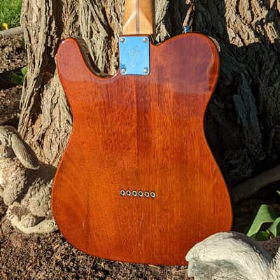 Fender Partscaster Telecaster Thinline Roasted Maple Neck Mahogany Semi-Hollow w/ Fralin Pickups image 7