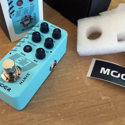 Mooer E7 Synth 2020 - Blue image 6