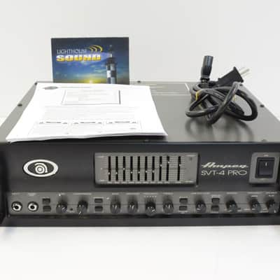Ampeg SVT 4PRO Bass Amplifier Head 4 PRO image 11