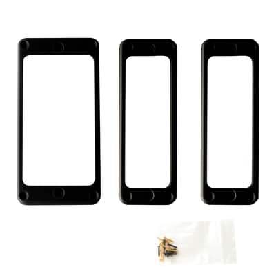 PRS Humbucker Pickup Rings, Studio Models (3) Black image 2