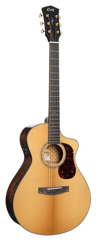 Cort Gold MC6 Ovangkol Natural Gloss w/Gigbag (B Stock) image 1