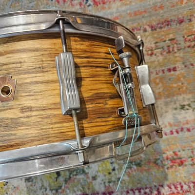 WFL 14x6.5" 3-ply Snare Drum - Nickel Hardware - 1950s image 4