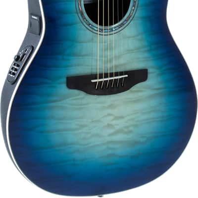 Ovation CP247 Celebrity Deluxe Quilted Maple Acoustic/Electric
