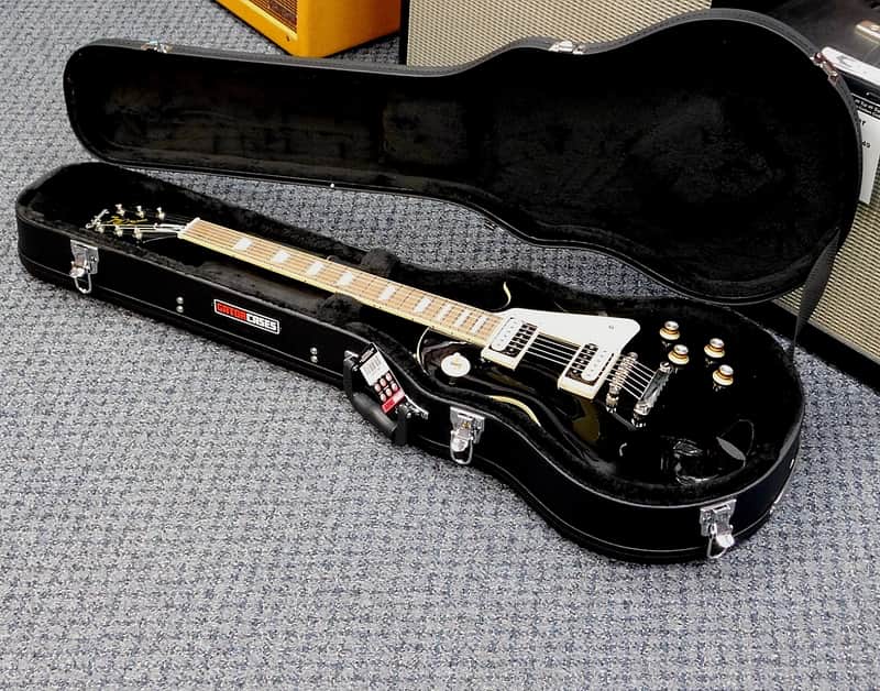 2023 Epiphone Les Paul Classic Electric Guitar w/ Case! Gloss Black! VERY NICE!!! image 1