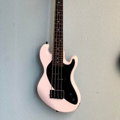 Kala UBASS-SB-LP-FS Solid Body Fretted U-Bass 2023 - Present - Pale Pink image 2
