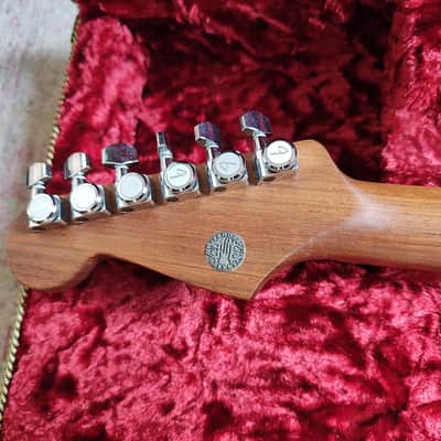 Fender American Select Stratocaster HSS Exotic Flame 2014 - Bing Cherry Burst image 6