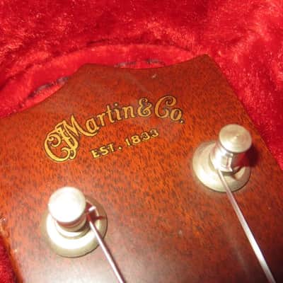 1960 Martin Baritone Ukulele Style 51 Natural image 8