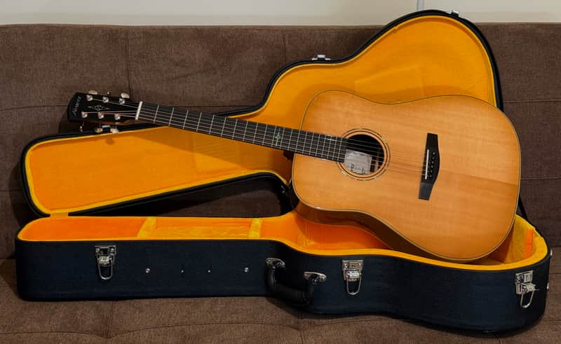 Alvarez Laureate Series LD70E Daybreak - Acoustic/Electric Dreadnought Guitar - 2026 Model with a Generic Hard Shell Case image 1