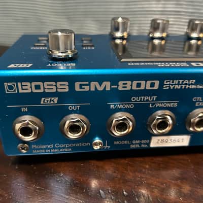 BOSS GM-800 Guitar Synthesizer – Boxed w/ Serial GK Cable, Decksaver image 8
