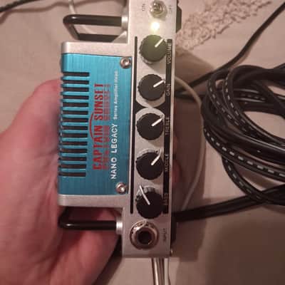 Hotone Nano Legacy Captain Sunset 5-Watt Guitar Head 2010s - Blue image 5