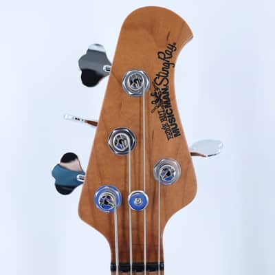 Music Man StingRay Special HH - Black - Roasted Maple/Maple - Chrome image 5