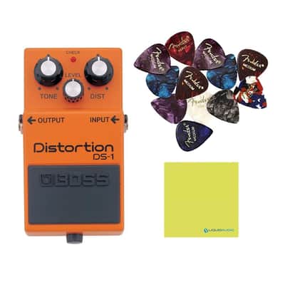 Boss TU-3 Chromatic Tuner Pedal with Bypass Bundle with Boss DS-1 Distortion Pedal, 12 Guitar Picks, Instrument Polishing Cloth - Accurate Tuning & Versatile Tone image 2