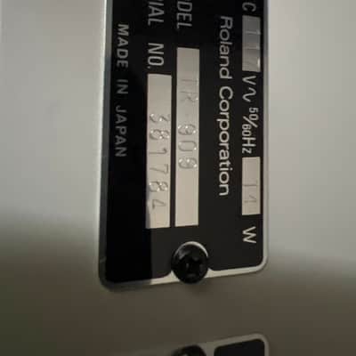 Immagine Roland TR-909 Rhythm Composer 1983 - 1985 - White - 3