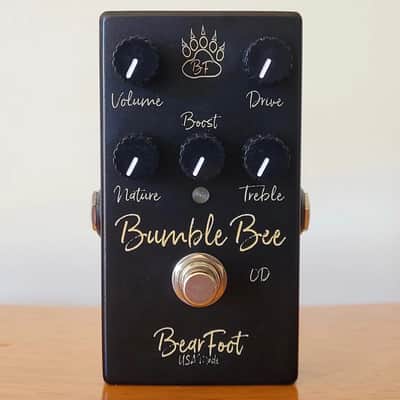 NEW UPDATED BLACK FINISH BUMBLE BEE! BearFoot FX - Cranked Tweed Drive (Like Uber Honey Beest) USA MADE **FREE SHIPPING!** image 2
