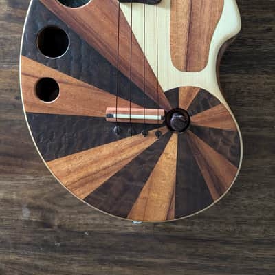Rays Rootworks Electric acoustic Slimline concert ukulele 2026 - Oil image 6