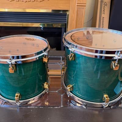 Yamaha Maple Custom mid 90’s - Green image 3