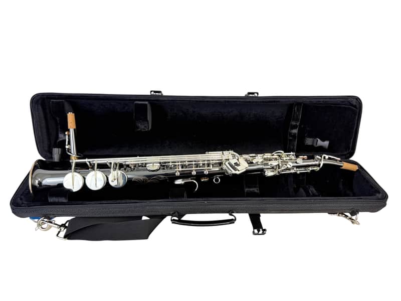Forestone SX II Black Panther Lacquer Soprano Saxophone TITANIUM COPPER image 1