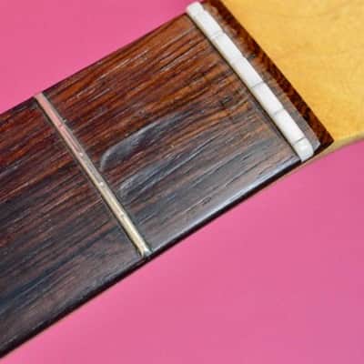 Vintage 1963 PRE-CBS Fender Jazzmaster Project Neck - Killer Tone Wood - Clay Dot RW Board! image 8