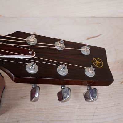 Yamaha FG-240 MIJ 1970s Natural Vintage Made in Japan W/ Hard Case image 4