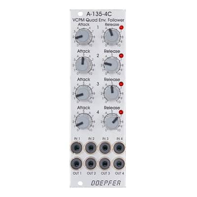 Doepfer A-135-4C Eurorack Quad Envelope Follower Module image 3
