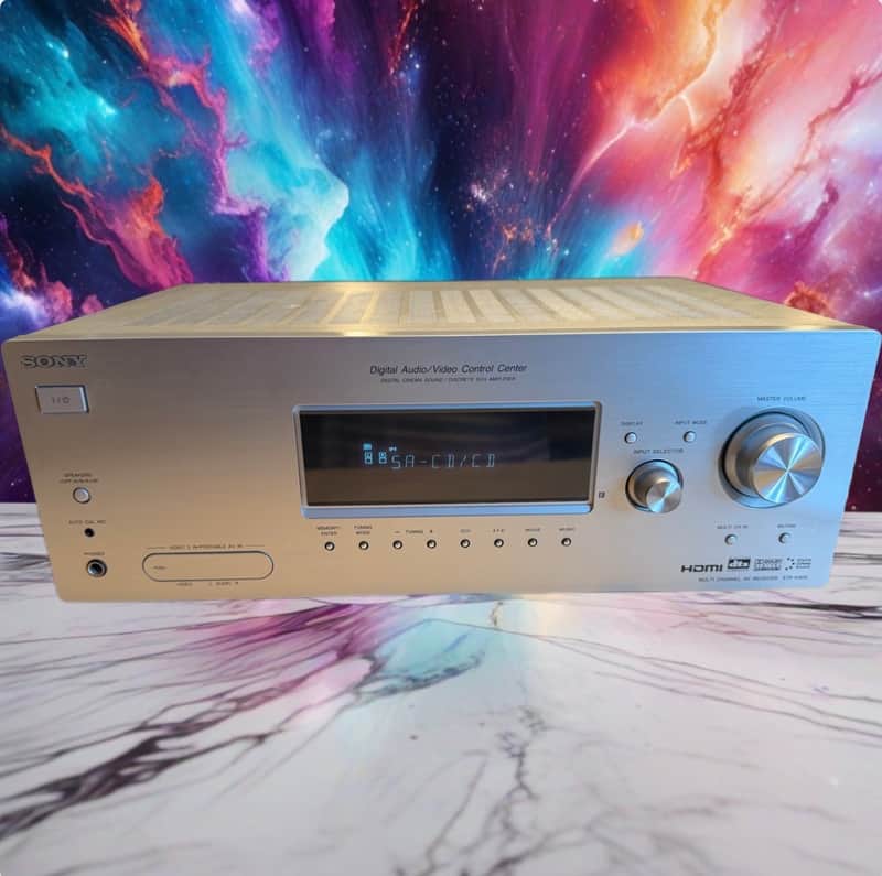 Sony STR-K900 FM Stereo FM/AM Receiver Bundle w/Remote RARE SILVER SERVICED 🔥🎶