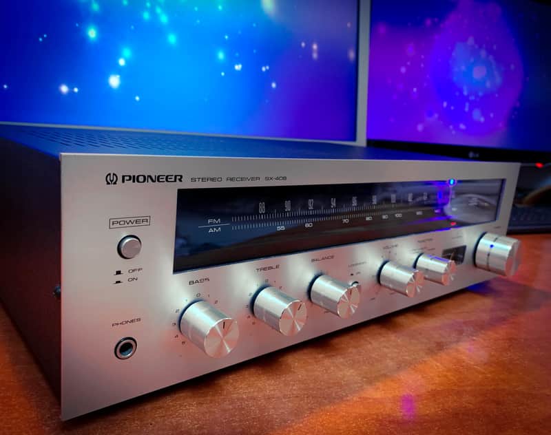 PIONEER SX-408 🌈RaRe🌈 Vintage Stereo Receiver image 1