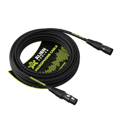 Alien Cables Star Quad Balanced XLR Cable 10 Foot - 2 Pack image 8